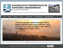 Tablet Screenshot of efg-oranienburg.de